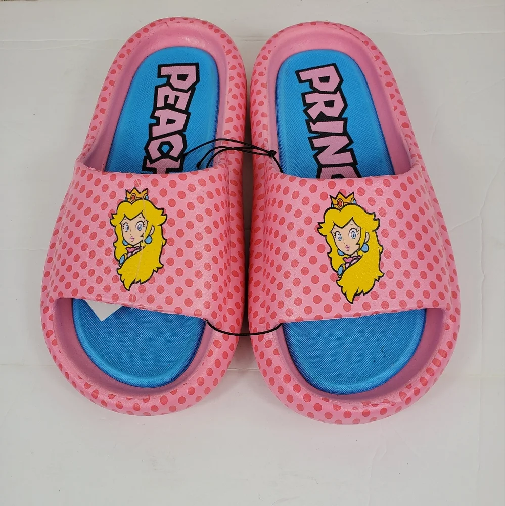 Ground Up Nintendo Princess Peach Foam Character Sandals - Picture 1 of 4